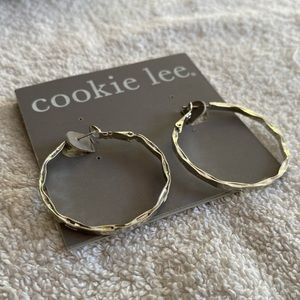 Cookie Lee Hoop Earrings
